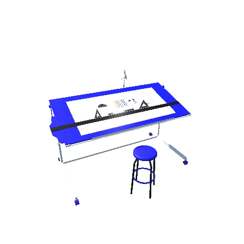 Drafting Table_1_Setup_Blue